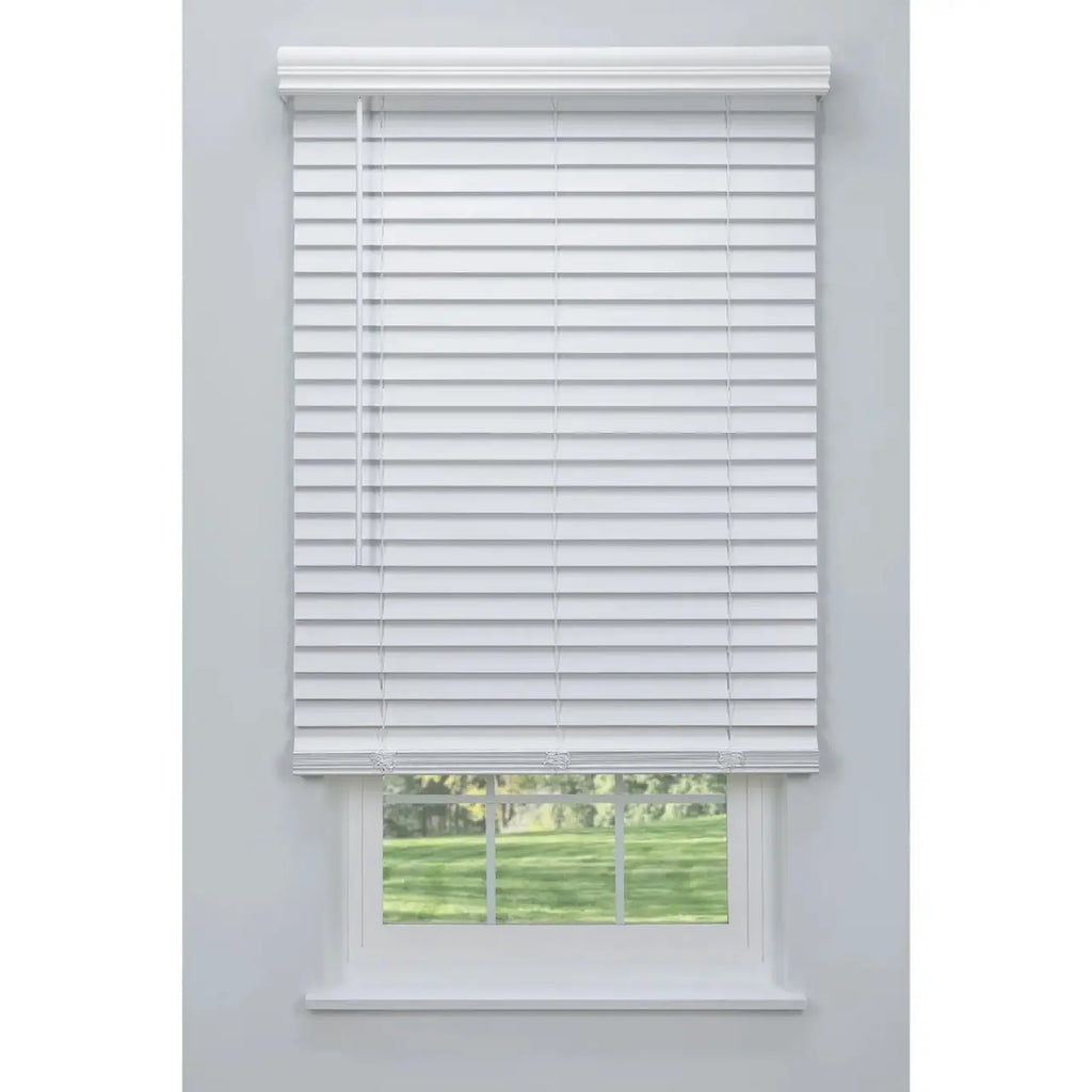 2" Cordless Faux Wood Blind